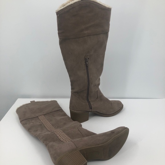 Makalu California women’s‎ knee-high tan boots 8.5 - Picture 14 of 15